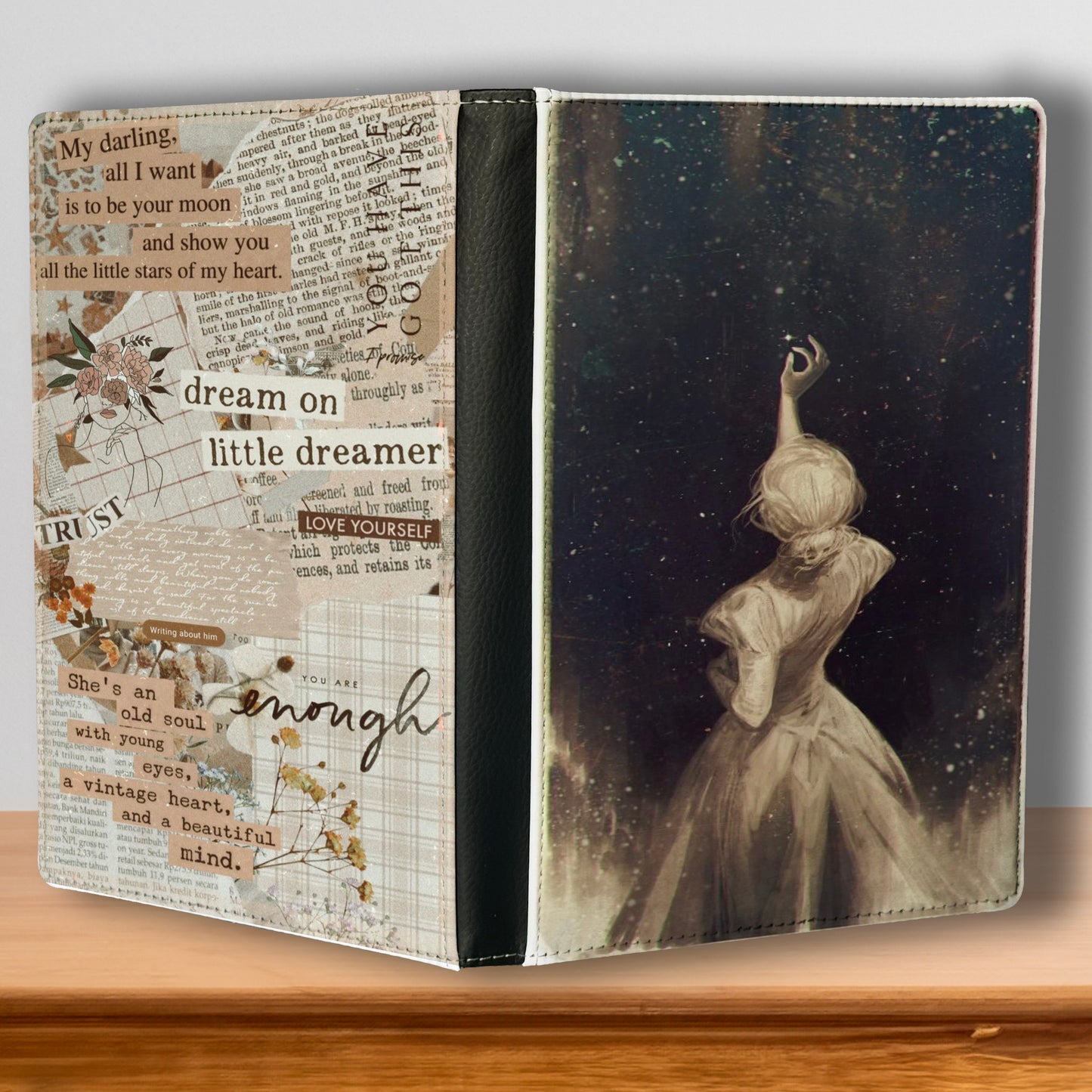 She's An Old Soul Reusable Journal Notebook