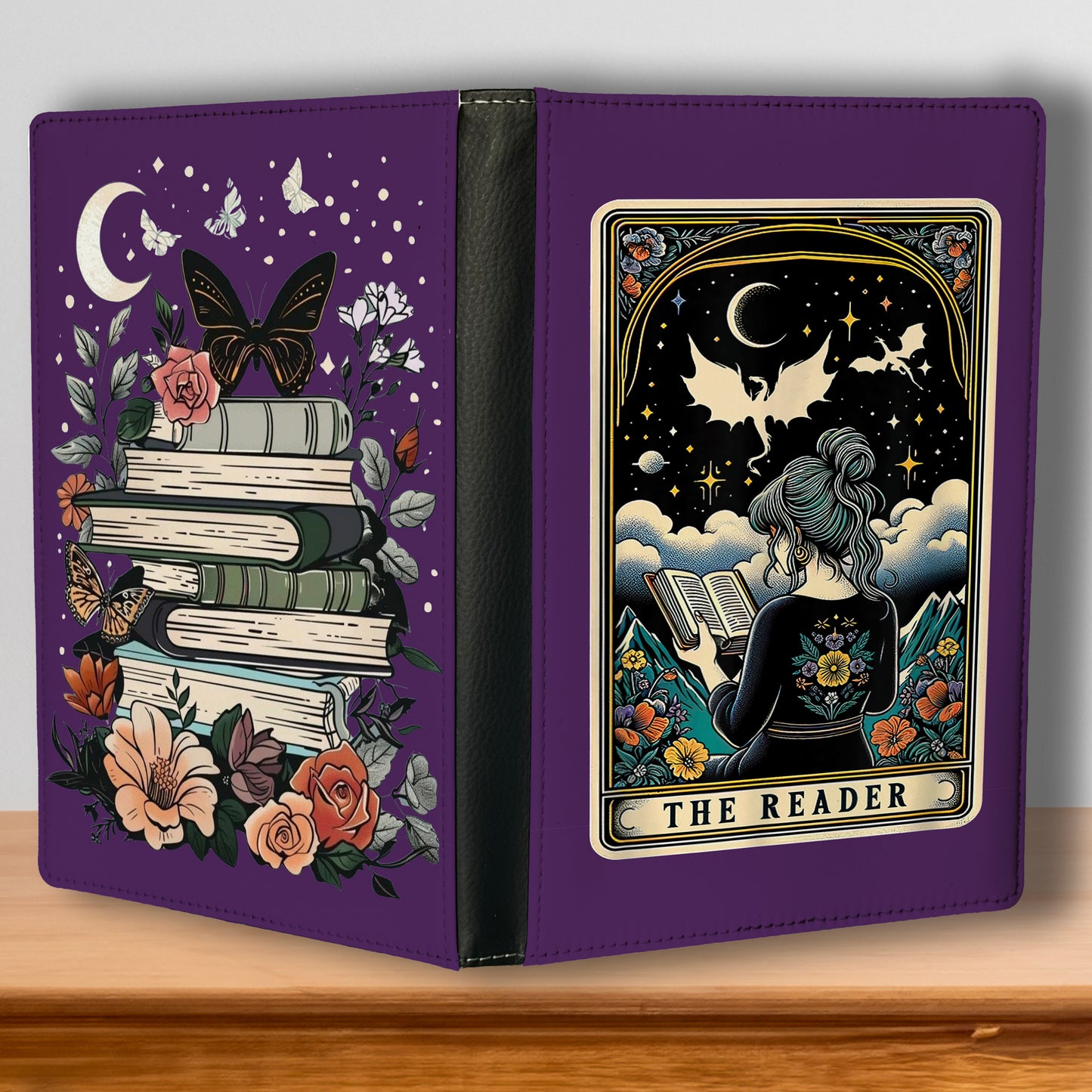 The Reader Tarot Card Reusable Journal Notebook